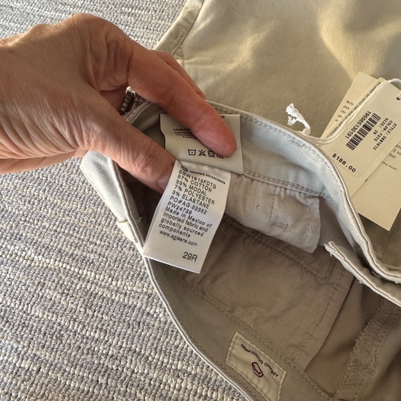 AG Caden tailored trousers NWT light stone/ beige size 29R - Picture 4 of 4